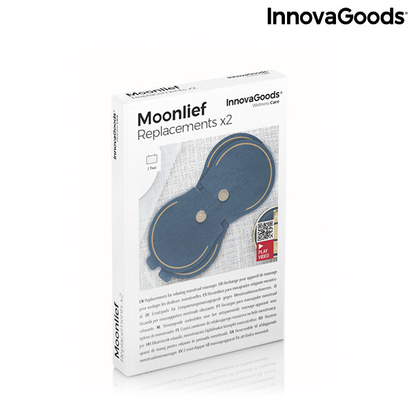 Parches de Recambio para Masajeador Relajante Menstrual Moonlief InnovaGoods (Pack de 2) - InnovaGoods Store