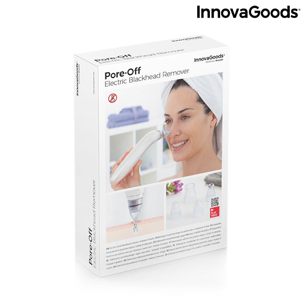 Elektryczne urządzenie do oczyszczania twarzy przeciw zaskórnikom Pore·Off InnovaGoods