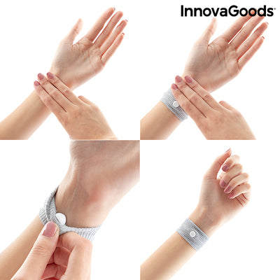 Pulsera Antimareo con Punto de Presión Nei-Kuan Nona InnovaGoods (Pack de 2) - InnovaGoods Store