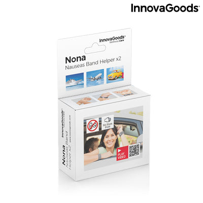 Pulsera Antimareo con Punto de Presión Nei-Kuan Nona InnovaGoods (Pack de 2) - InnovaGoods Store