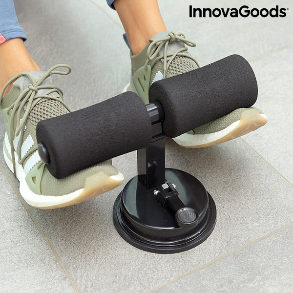 Barre de Maintien pour Abdominaux avec Fixation Ventouse et Guide d’Exercices CoreUp InnovaGoods