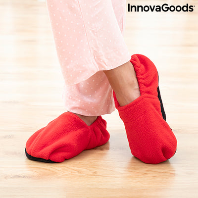 Papuci de casă cu posibilitate de încălzire în cuptorul cu microunde InnovaGoods