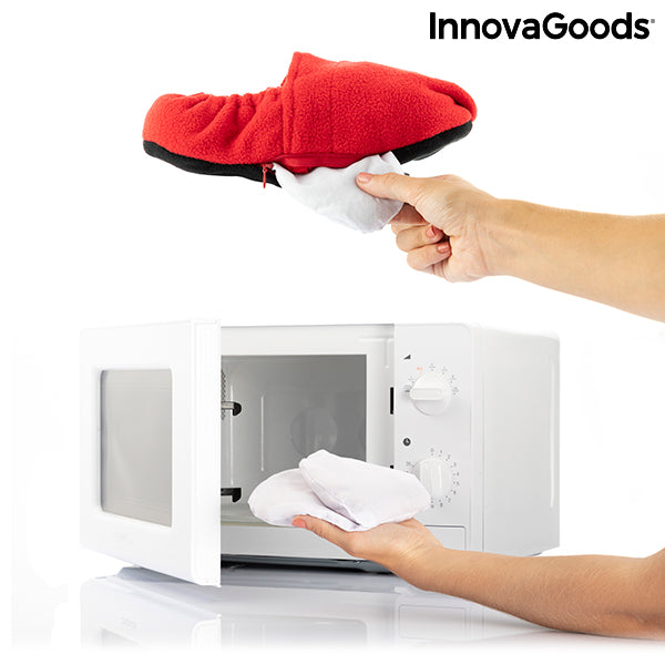 Chaussons Chauffants Micro-ondes InnovaGoods – InnovaGoods Store