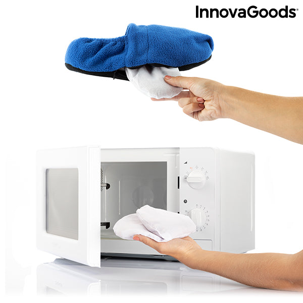 Chaussons Chauffants Micro-ondes InnovaGoods