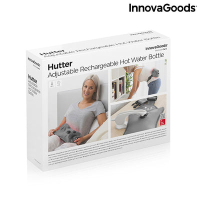 Bolsa de Agua Caliente Ajustable Recargable Hutter InnovaGoods 400W Gris - InnovaGoods Store