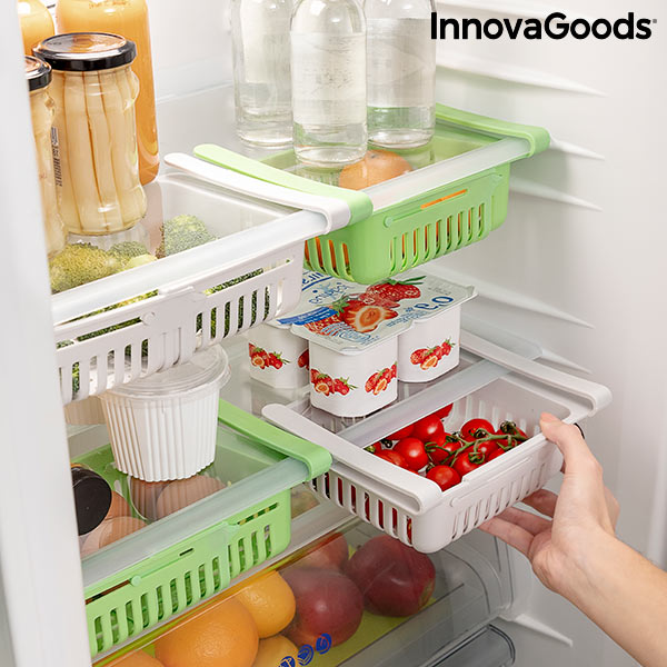 Adjustable Fridge Organiser Friwer InnovaGoods (pack of 2)