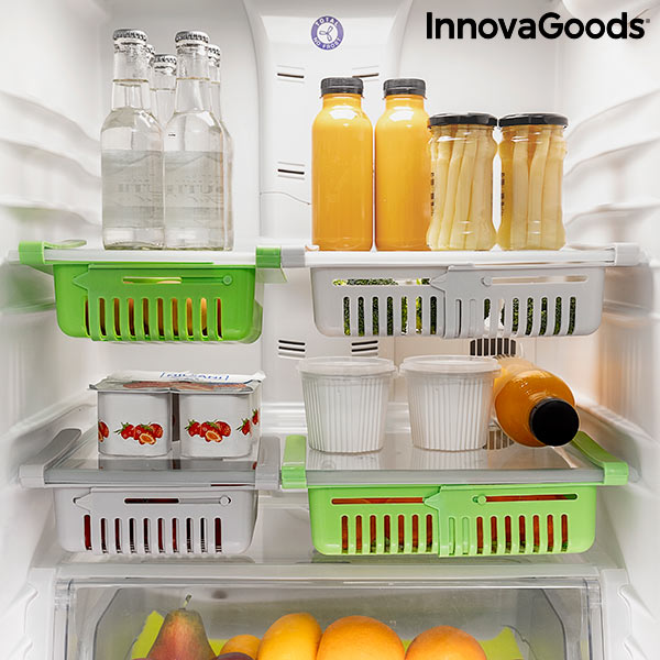 Adjustable Fridge Organiser Friwer InnovaGoods (pack of 2)