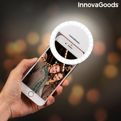 Ring Light Ricaricabile per Selfie Instahoop InnovaGoods
