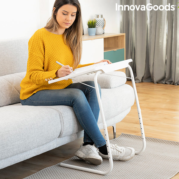 Mesa Auxiliar Dobrável Multiposições Foldy Table InnovaGoods