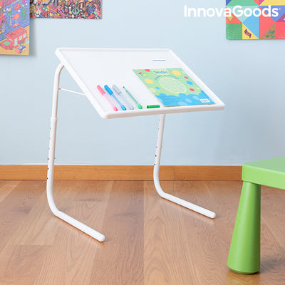 Masă pliabilă auxiliară cu mai multe poziții Foldy Table InnovaGoods