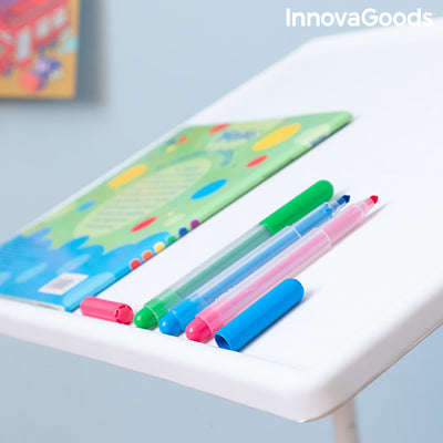 Masă pliabilă auxiliară cu mai multe poziții Foldy Table InnovaGoods