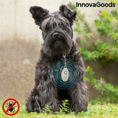 Antiparassitario a Ultrasuoni Ricaricabile per Animali Domestici PetRep InnovaGoods