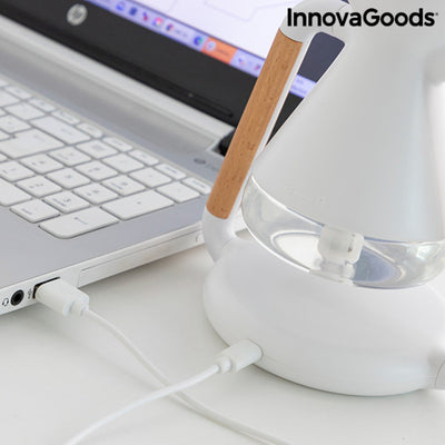 3-in-1 Wireless Charger, Aroma Diffuser and Humidifier Misvolt InnovaGoods