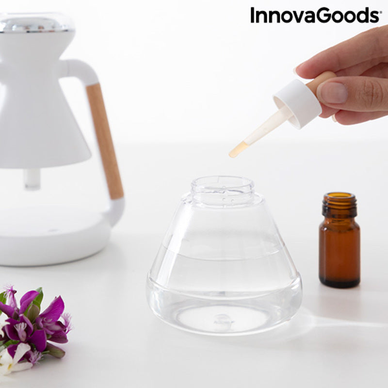 Luftbefeuchter, Aroma Diffuser und kabelloses Ladegerät, 3-in-1 Misvolt InnovaGoods