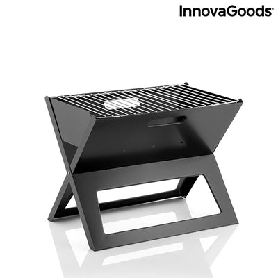 Grătar portabil pliabil pentru utilizare cu cărbune FoldyQ InnovaGoods