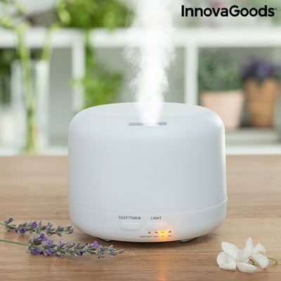 Aroma Diffuser Humidifier with Multicolour LED Steloured InnovaGoods