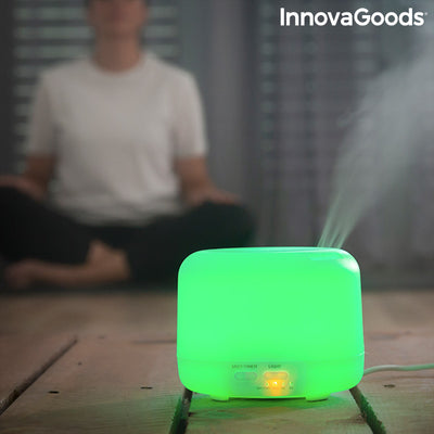 Humidificador Difusor de Aromas con LED Multicolor Steloured InnovaGoods