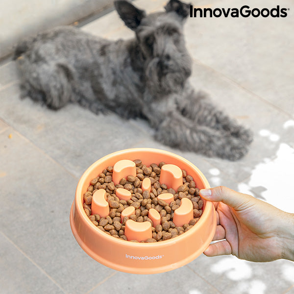 Futternapf für die langsame Nahrungsaufnahme der Haustiere Slowfi InnovaGoods