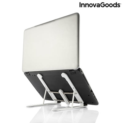Zusammenklappbarer und verstellbarer Laptop-Ständer Flappot InnovaGoods