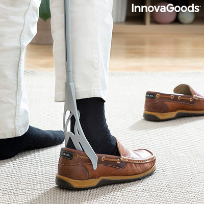 Încălțător de șosete și încălțăminte cu dispozitiv pentru descălțat șosete Shoeasy InnovaGoods
