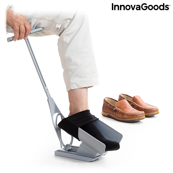 Încălțător de șosete și încălțăminte cu dispozitiv pentru descălțat șosete Shoeasy InnovaGoods
