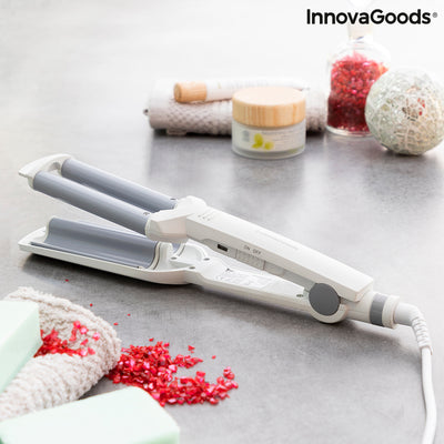 Ceramic Hair Iron for Creating Waves Wavio InnovaGoods 55 W