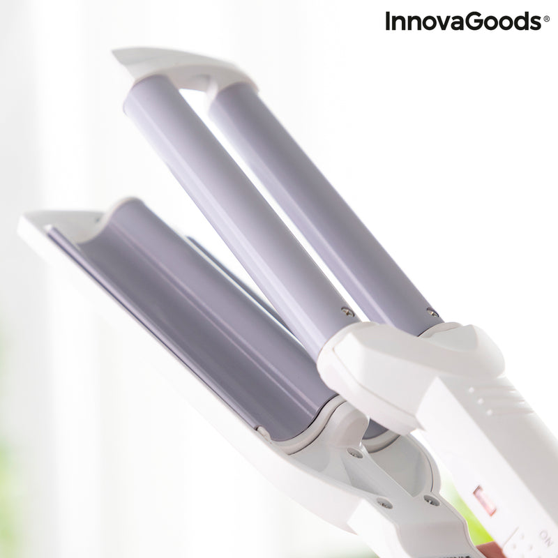 Ceramic Hair Iron for Creating Waves Wavio InnovaGoods 55 W