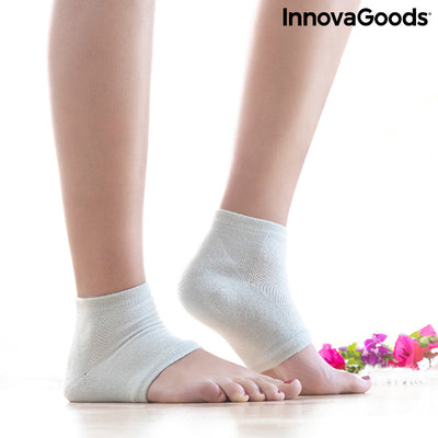 Feuchtigkeitsspendende Socken mit Gel-Pads und natürlichen Ölen Relocks InnovaGoods