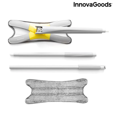 Esfregona de Microfibra Autodrenante Tipo X Twop InnovaGoods