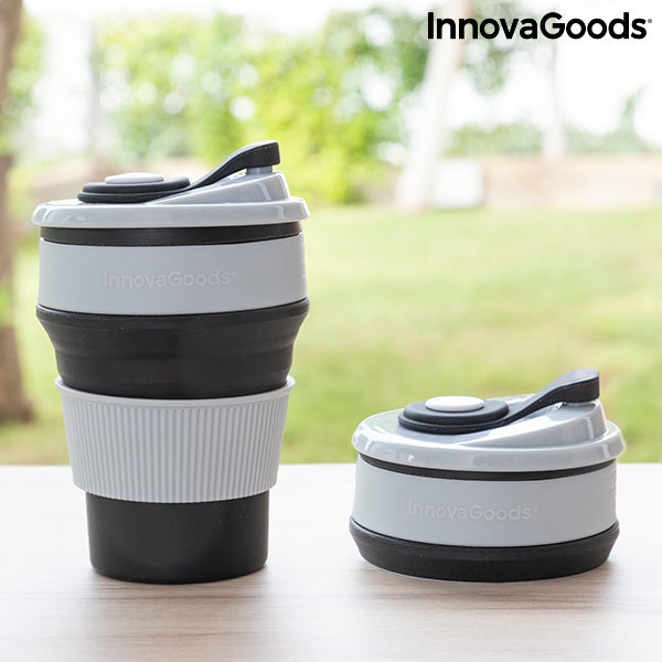 Taza Plegable de Silicona Flahsie InnovaGoods - InnovaGoods Store