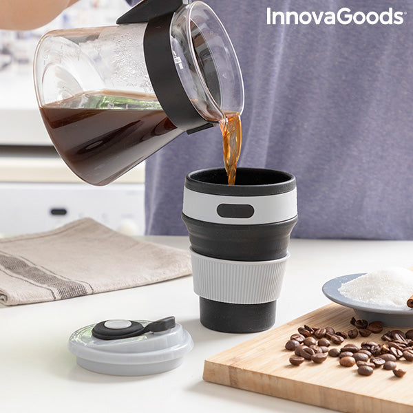 Taza Plegable de Silicona Flahsie InnovaGoods - InnovaGoods Store