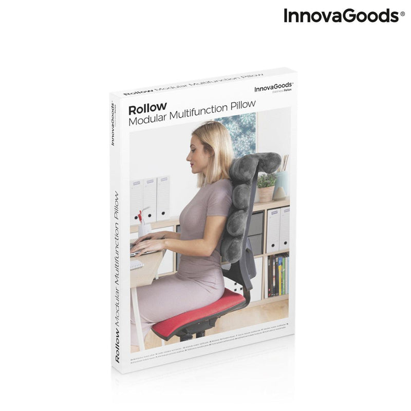 Almohada Modular Multifunción Rollow InnovaGoods - InnovaGoods Store