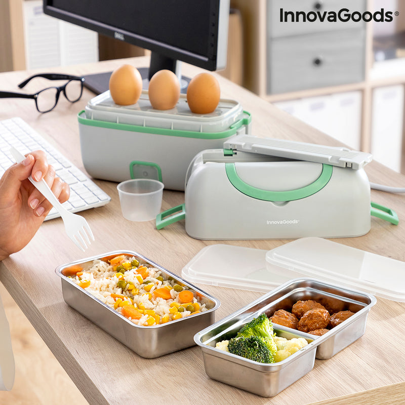 Porta Pranzo Elettrico a Vapore 3 in 1 con Ricette Beneam InnovaGoods