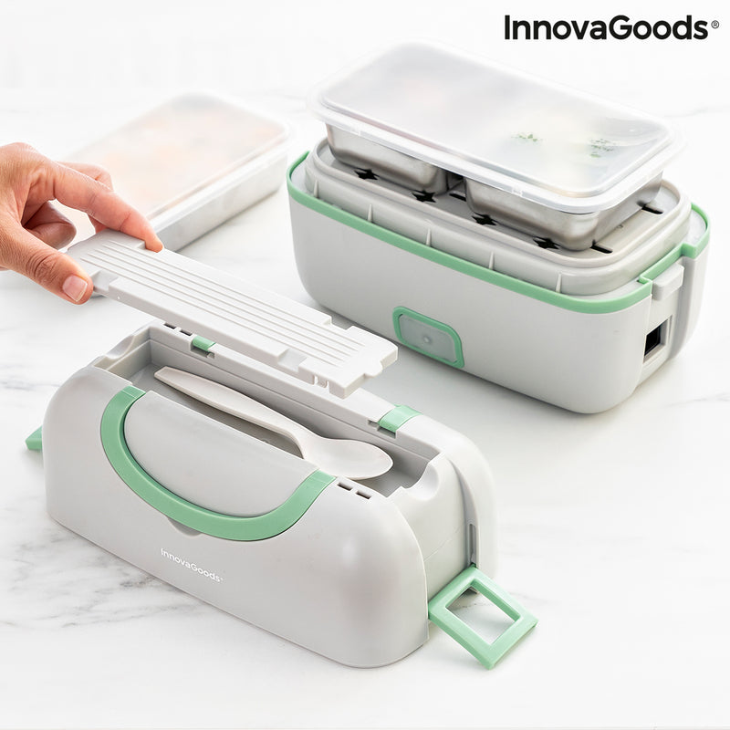 Porta Pranzo Elettrico a Vapore 3 in 1 con Ricette Beneam InnovaGoods