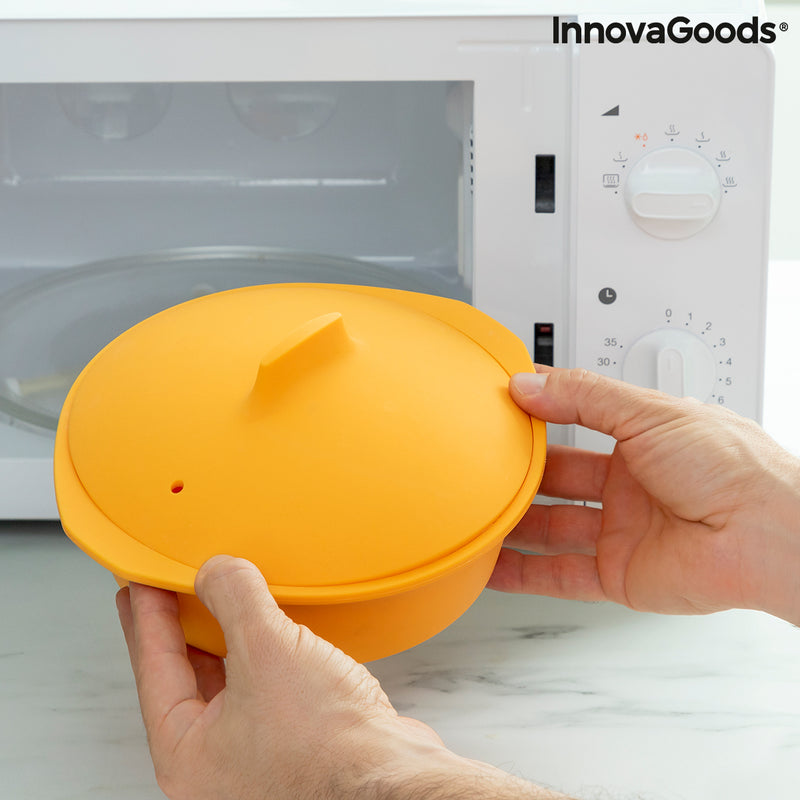 Multifunktionsdampfgarer aus Silikon mit Rezepten Silicotte InnovaGoods