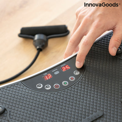 Plataforma Vibratória de Treino com Acessórios e Guia de Exercícios Vybeform InnovaGoods