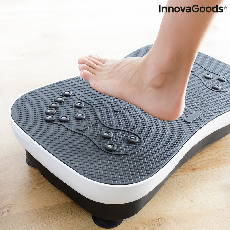 Plataforma Vibratória de Treino com Acessórios e Guia de Exercícios Vybeform InnovaGoods