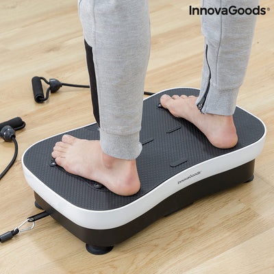 Plataforma Vibratória de Treino com Acessórios e Guia de Exercícios Vybeform InnovaGoods