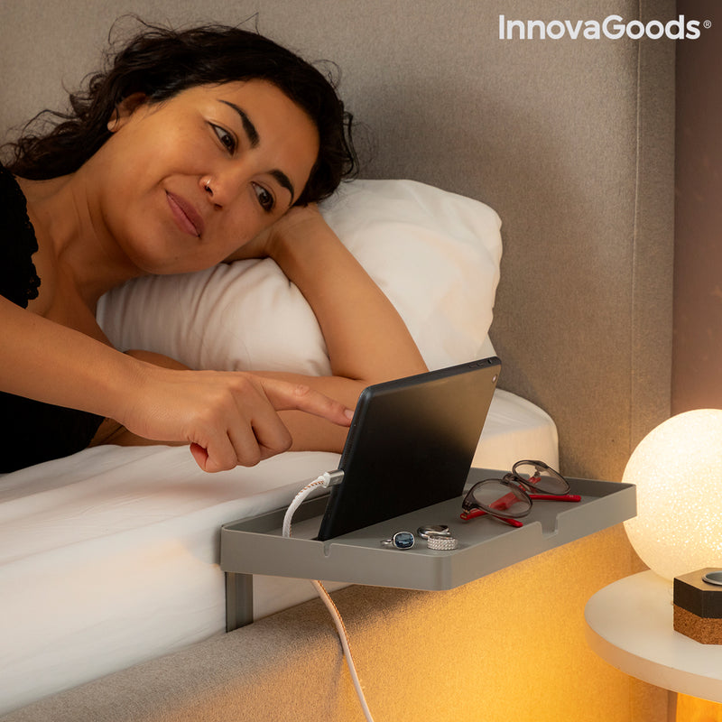 Uniwersalna Półka Mocowana do Łóżka Bedten InnovaGoods