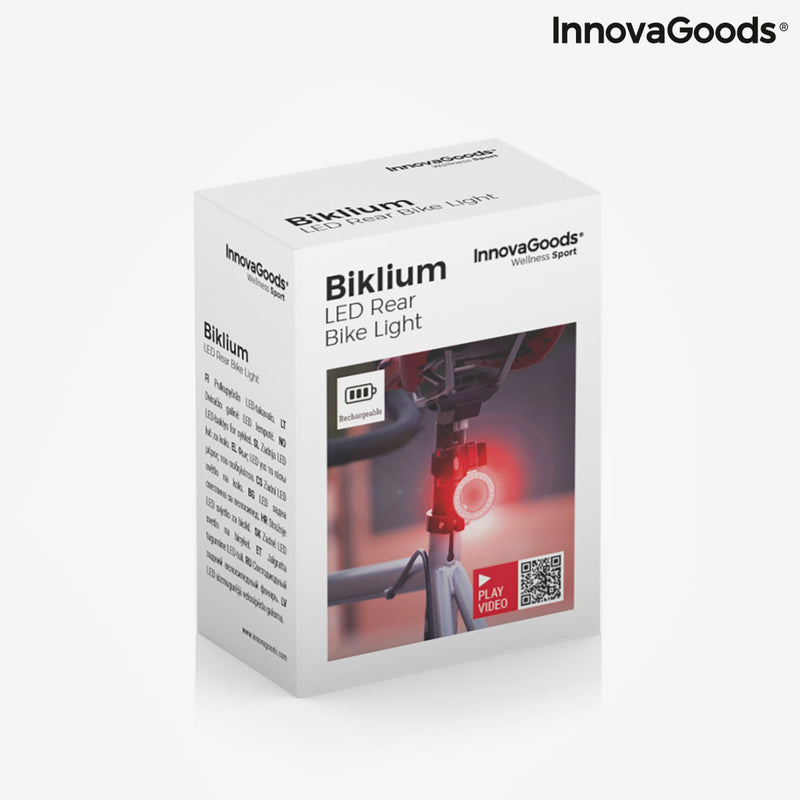 Rear LED light for Bike Biklium InnovaGoods