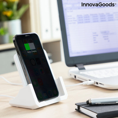 Multi-position Wireless Charger with Support Base Pomchar InnovaGoods