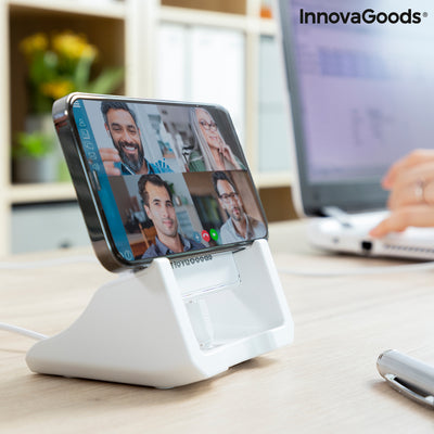 Multi-position Wireless Charger with Support Base Pomchar InnovaGoods