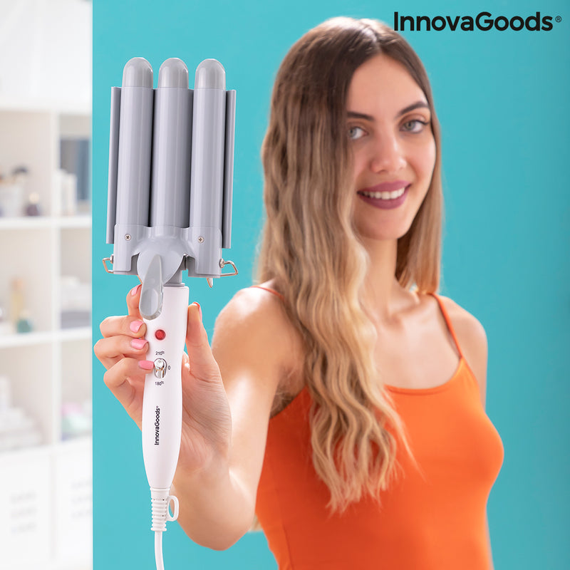 Lokówka Ceramiczna Potrójna Triler InnovaGoods