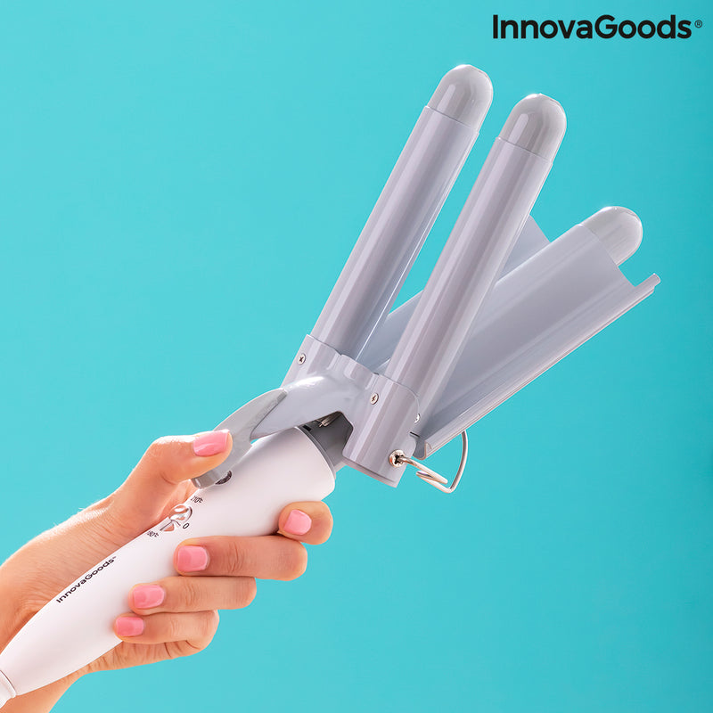 Lokówka Ceramiczna Potrójna Triler InnovaGoods