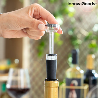 Sacacorchos Eléctrico con Accesorios para Vino Corking InnovaGoods