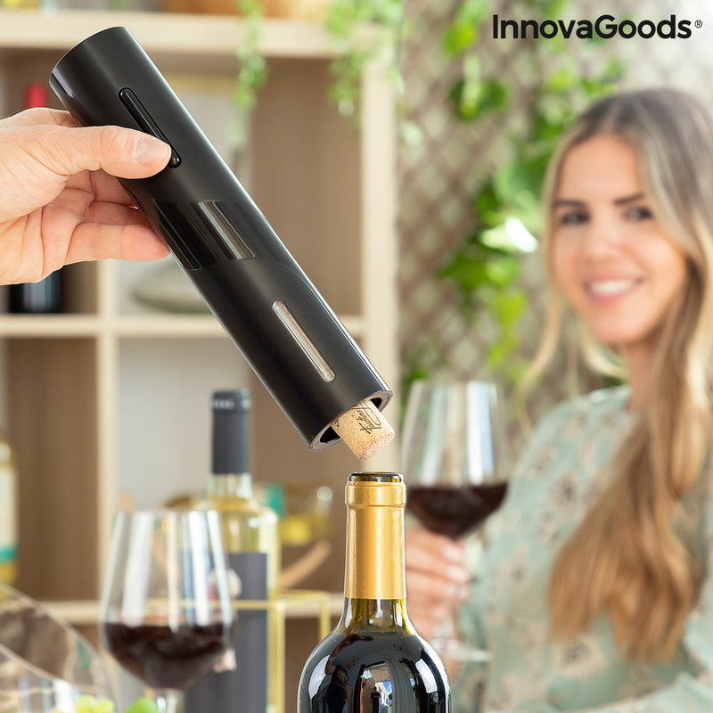 Sacacorchos Eléctrico para Botellas de Vino Corkbot InnovaGoods