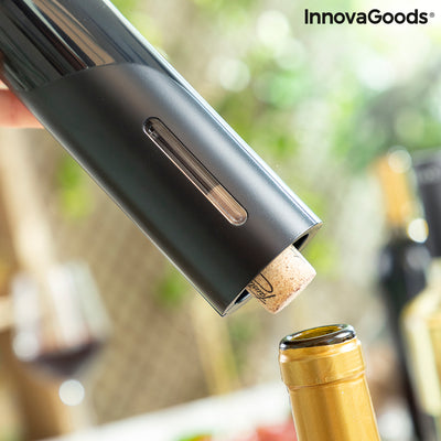 Tirbușon electric pentru sticle de vin Corkbot InnovaGoods