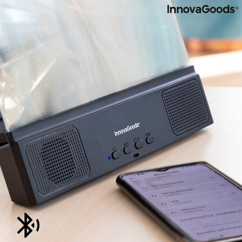 InnovaGoods Mobimax Amplificador de Pantalla con Altavoz para Móviles