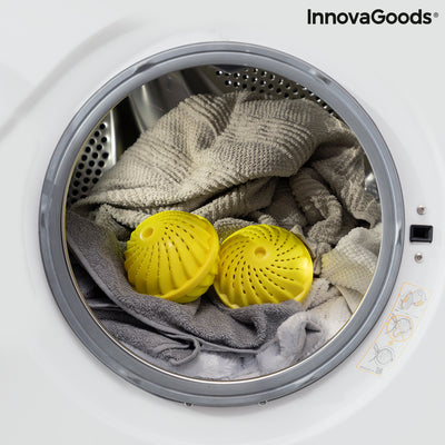 Balls for Washing Clothes without Detergent Delieco InnovaGoods Pack of 2 units