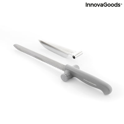 Cuchillo de Pan con Guía de Corte Regulable Kutway InnovaGoods